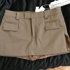 Missguided Tan Women's Skorts